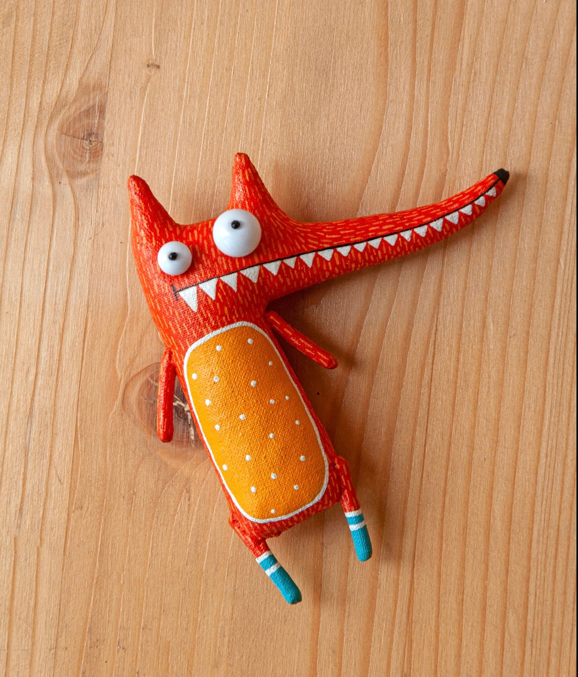 Handmade Little Fox - toy | Marlitoyart