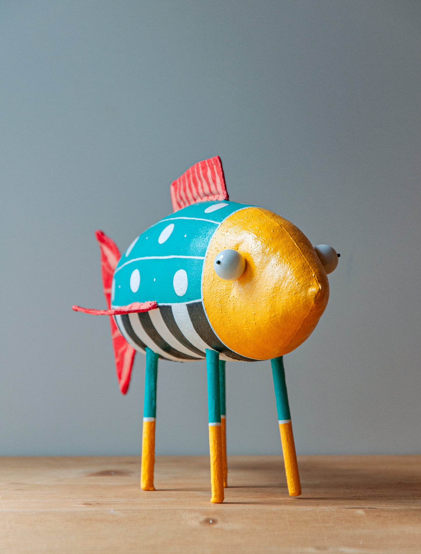 Handmade Big Fish , Interior Sculpture | Marlitoyart