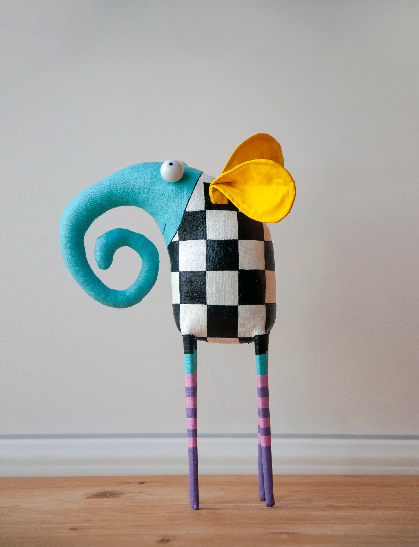Handmade Chess Elephant, Interior Sculpture - Home Decoration | Marlitoyart