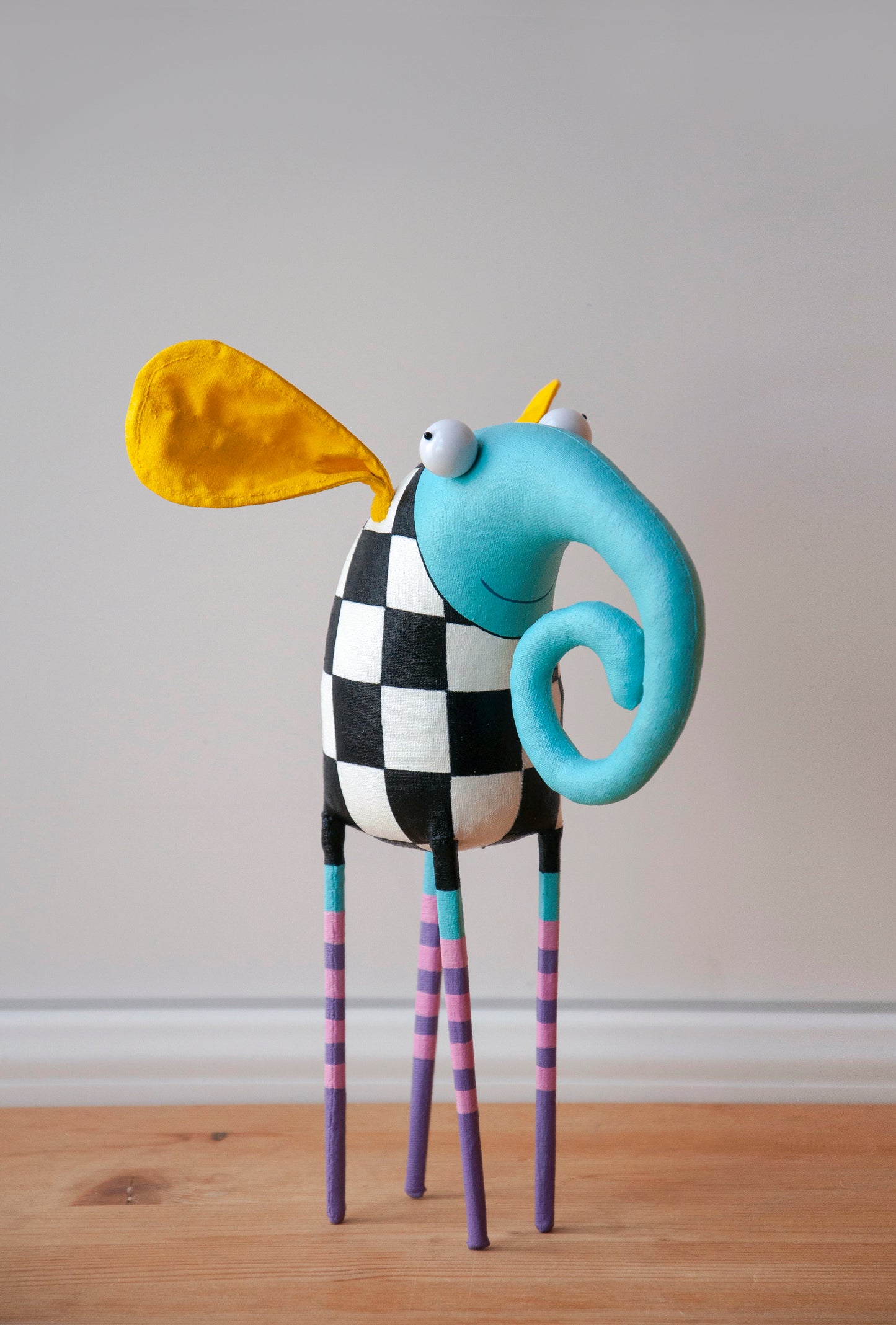 Handmade Chess Elephant, Interior Sculpture - Home Decoration | Marlitoyart