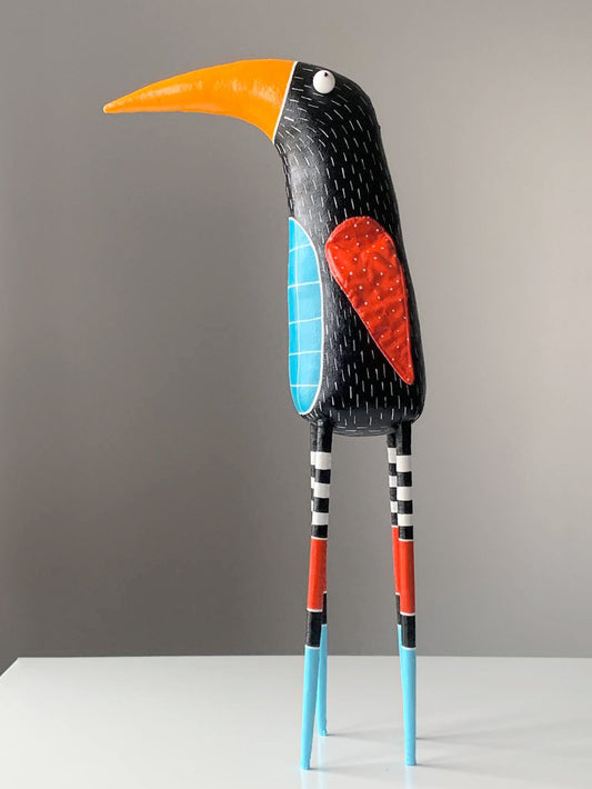 Big Black Bird, interior sculpture