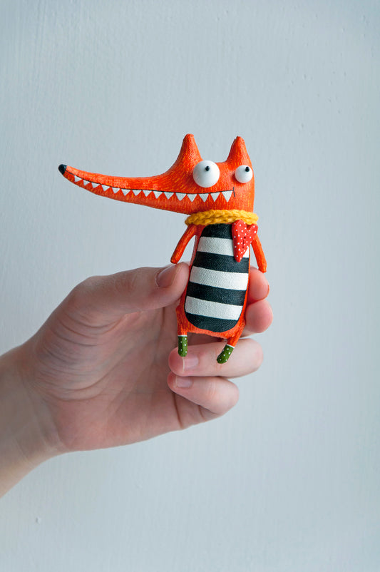 Handmade Little  Fox - toy | Marlitoyart