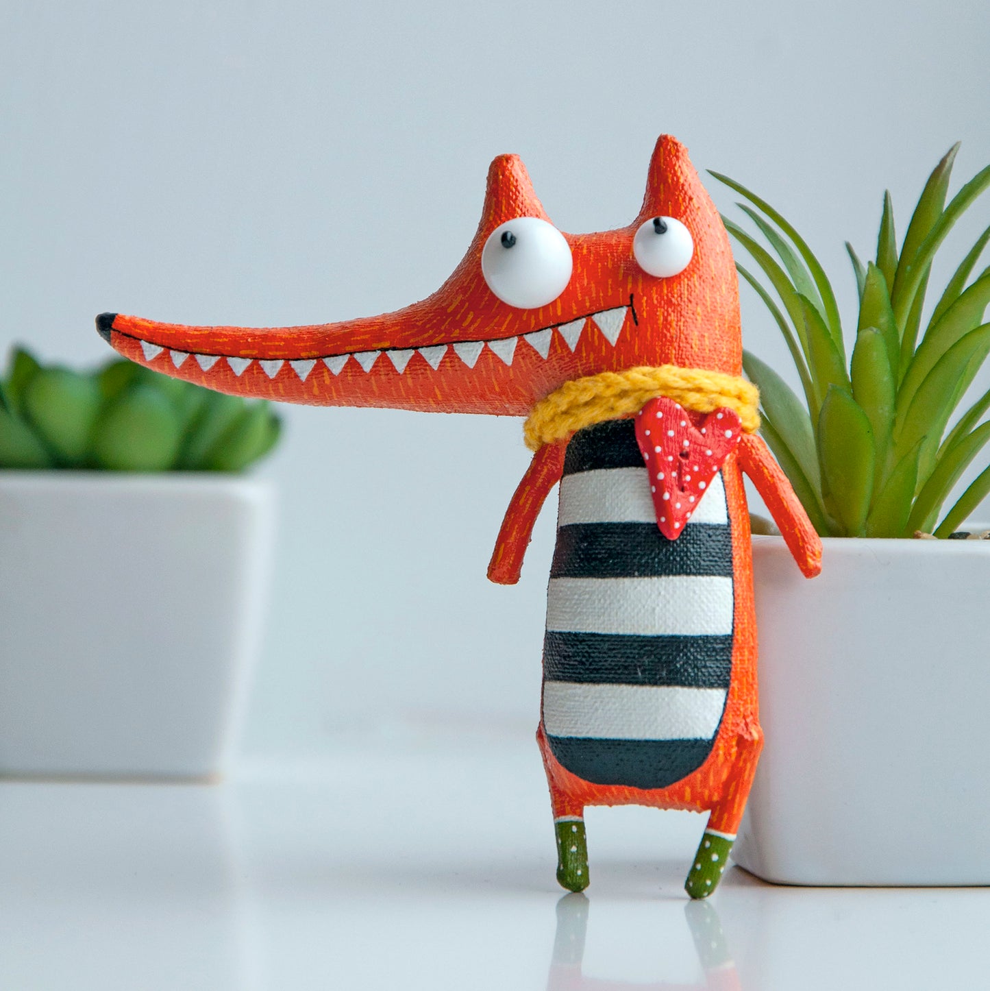 Handmade Little  Fox - toy | Marlitoyart