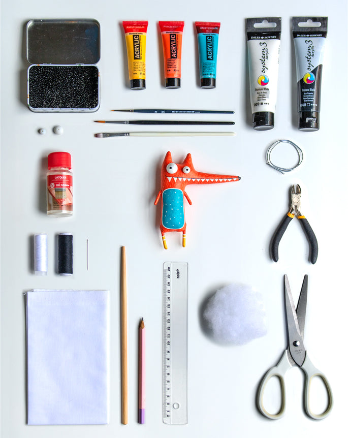 Little Fox Sewing Masterclass | Step-by-step Handmade Video Tutorial|Marlitoyart