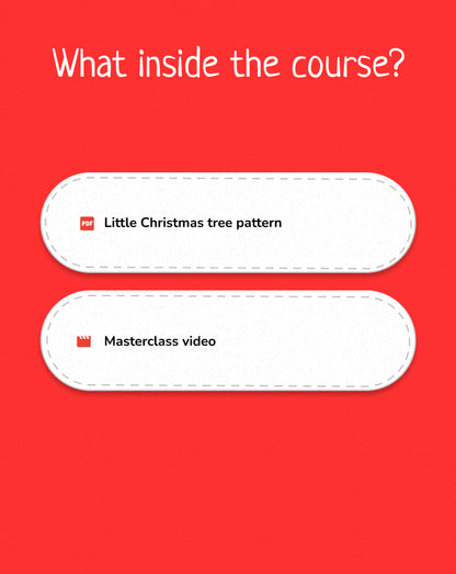 Little Christmas Tree Sewing Masterclass | Step-by-step Handmade Video Tutorial | Marlitoyart