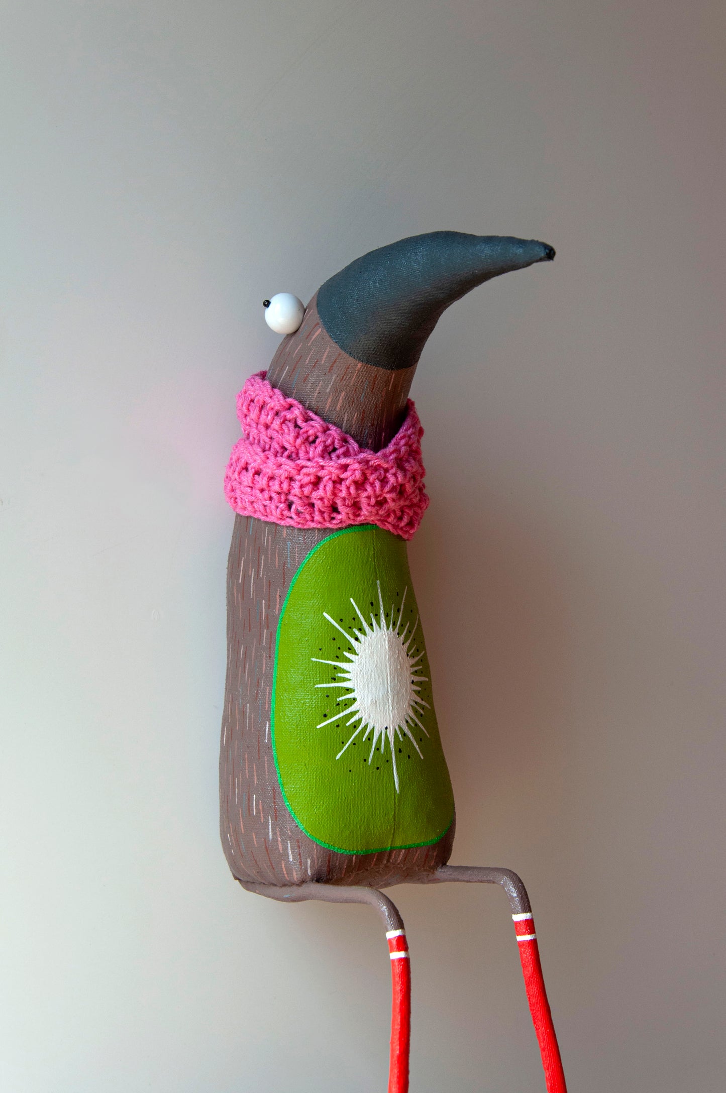 Handmade Kiwi Bird, Interior Sculpture - Home Decoration | Marlitoyart