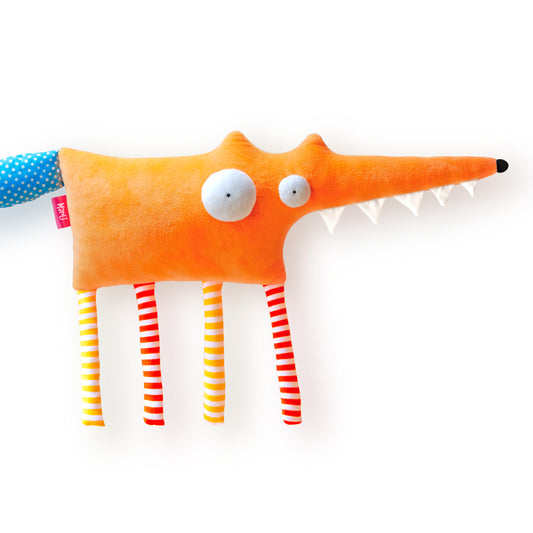 Handmade Plush Fox - Toy for Kids | Marlitoyart