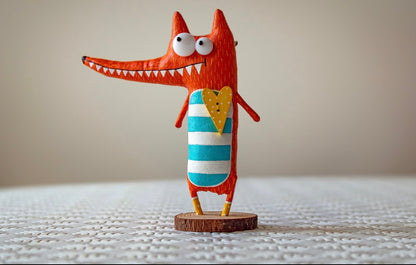 Handmade Little  Fox - toy | Marlitoyart