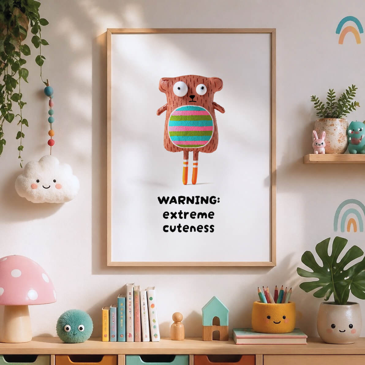 Warning: extreme cuteness, Digital Art Download