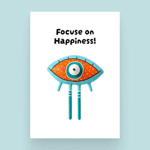 Focus on Happiness , Digital Art Download