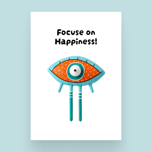 Focus on Happiness , Digital Art Download