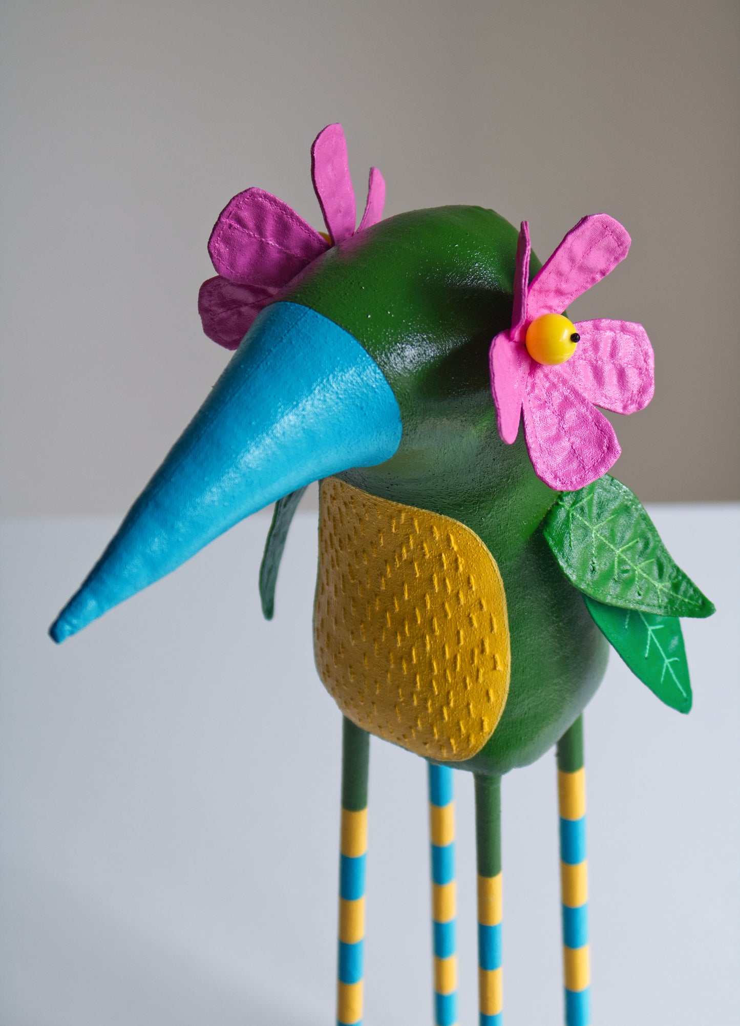 Vivienne - Large Decorative Bird Sculpture