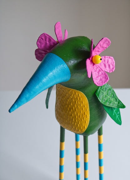 Vivienne - Large Decorative Bird Sculpture