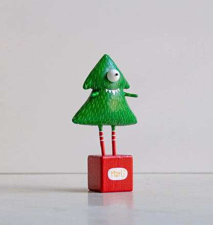 Merry Christmas Tree, Handcrafted Interior toy, Christmas gift by Marlitoyart