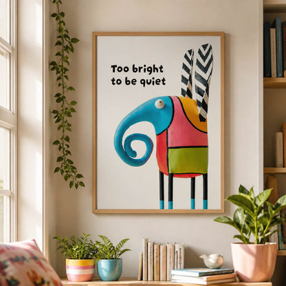 Too bright to be quiet, Digital Art Download